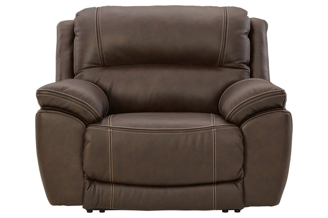 Dunleith Chocolate Power Recliner - U7160482 - Gate Furniture