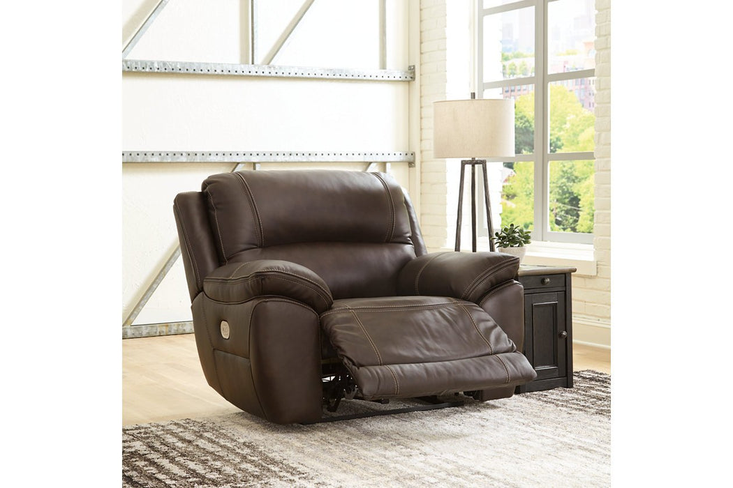 Dunleith Chocolate Power Recliner - U7160482 - Gate Furniture