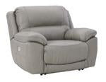 Dunleith Gray Power Recliner - U7160582 - Gate Furniture