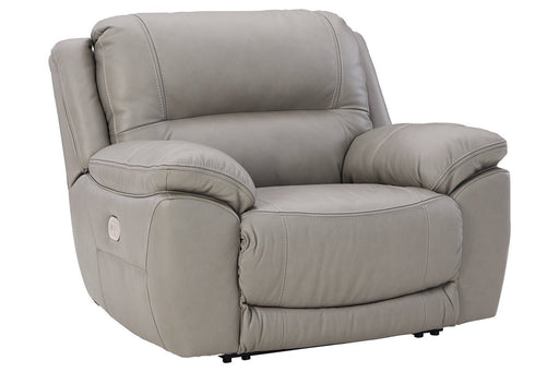Dunleith Gray Power Recliner - U7160582 - Gate Furniture