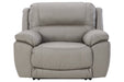 Dunleith Gray Power Recliner - U7160582 - Gate Furniture