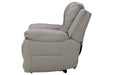 Dunleith Gray Power Recliner - U7160582 - Gate Furniture