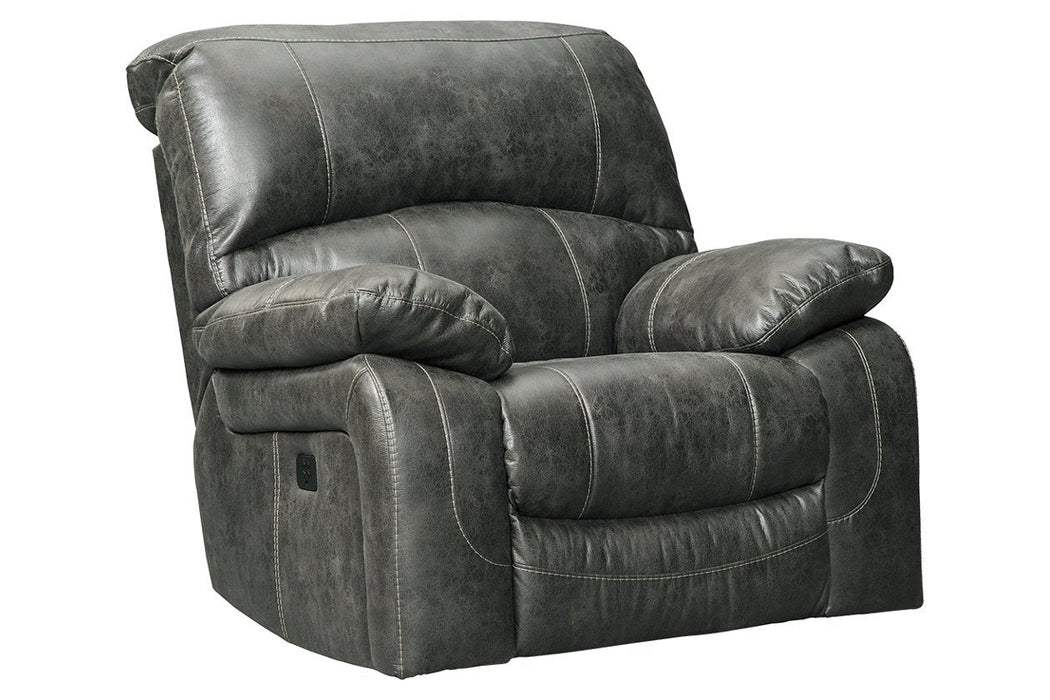 Dunwell Steel Power Recliner - 5160113 - Gate Furniture
