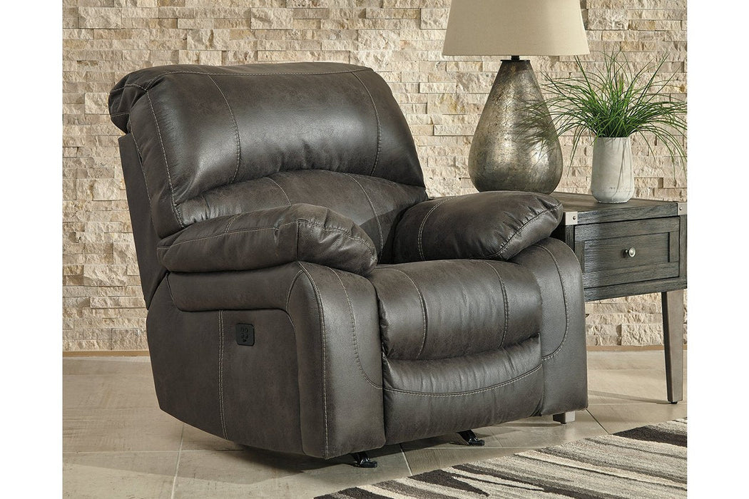 Dunwell Steel Power Recliner - 5160113 - Gate Furniture
