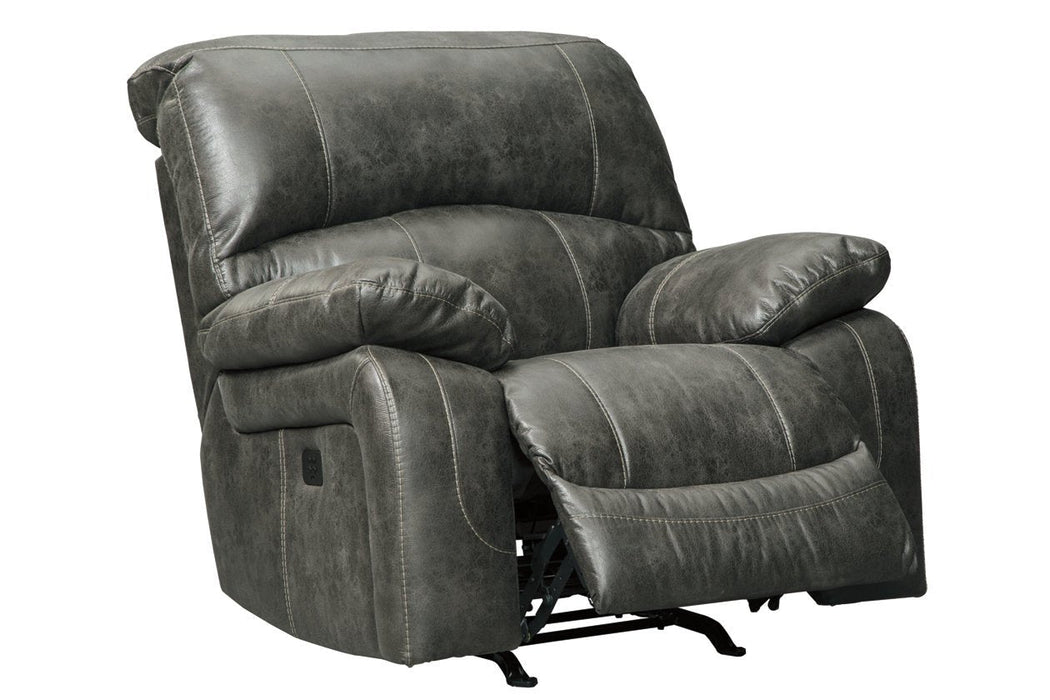 Dunwell Steel Power Recliner - 5160113 - Gate Furniture