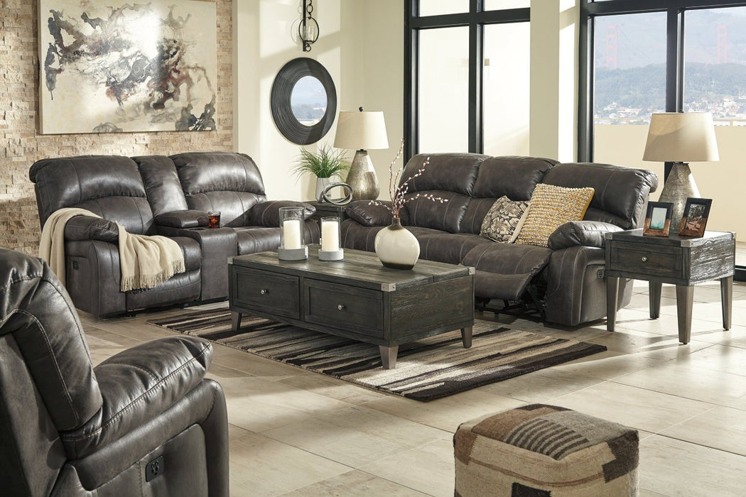 Dunwell Steel Power Recliner - 5160113 - Gate Furniture