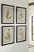 Dyani Multi Wall Art (Set of 4) - A8000198 - Gate Furniture