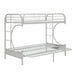 Eclipse Twin XL/Queen/Futon Bunk Bed - 02093WH - In Stock Furniture