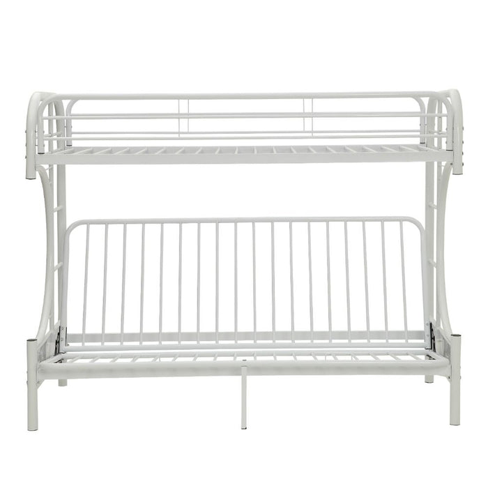 Eclipse Twin XL/Queen/Futon Bunk Bed - 02093WH - In Stock Furniture