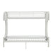 Eclipse Twin XL/Queen/Futon Bunk Bed - 02093WH - In Stock Furniture