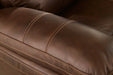 Edmar Chocolate Power Recliner - U6480513 - Gate Furniture