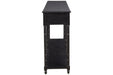 Eirdale Black Sofa/Console Table - A4000189 - Gate Furniture