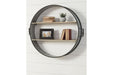 Eirny Antique Gray/Natural Wall Shelf - A8010096 - Gate Furniture