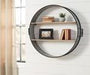Eirny Antique Gray/Natural Wall Shelf - A8010096 - Gate Furniture