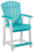 Eisely Outdoor Counter Height Bar Stool (Set of 2) - P208-124 - In Stock Furniture