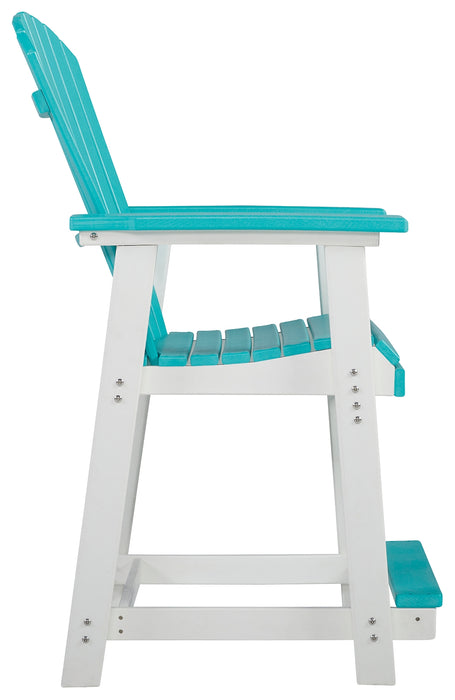 Eisely Outdoor Counter Height Bar Stool (Set of 2) - P208-124 - In Stock Furniture