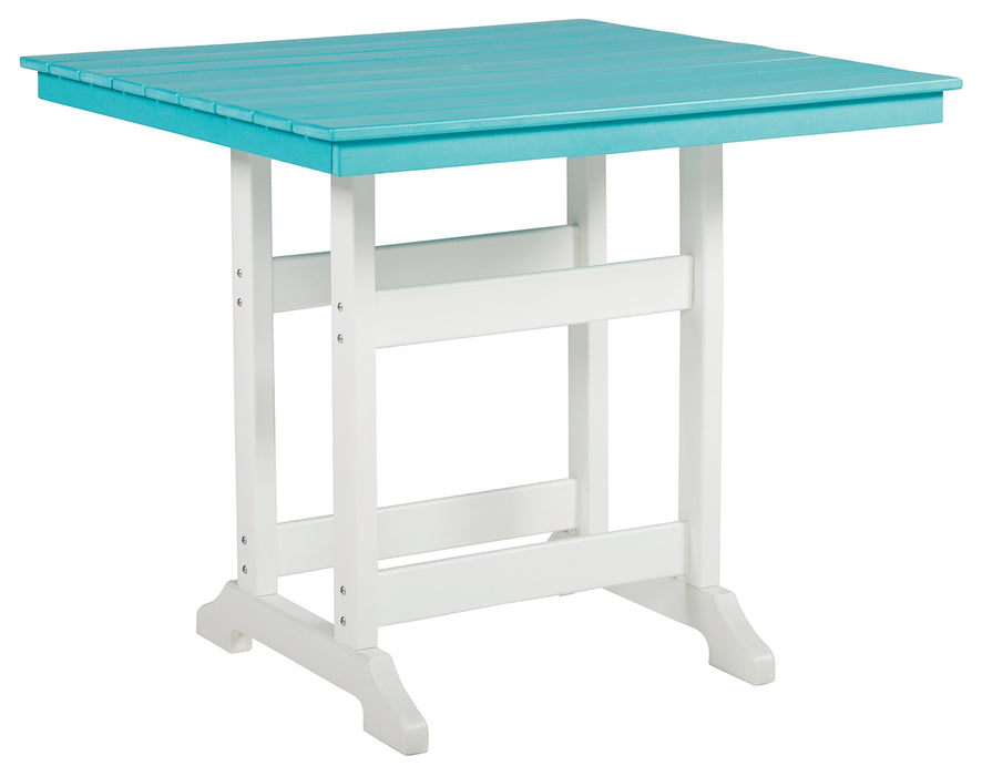 Eisely Outdoor Counter Height Dining Table - P208-632 - In Stock Furniture