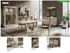 Elite Dining Ivory With Ambra “Rombi” Chairs Set - Gate Furniture