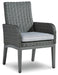 Elite Park Arm Chair with Cushion (Set of 2) - P518-601A - In Stock Furniture