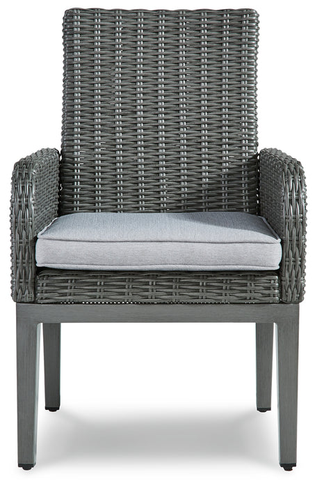 Elite Park Arm Chair with Cushion (Set of 2) - P518-601A - In Stock Furniture