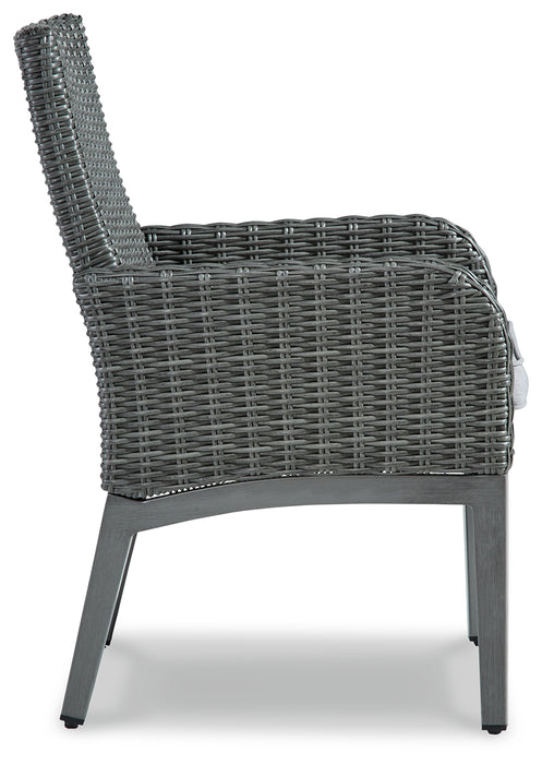 Elite Park Arm Chair with Cushion (Set of 2) - P518-601A - In Stock Furniture
