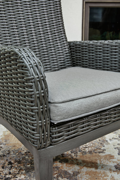 Elite Park Arm Chair with Cushion (Set of 2) - P518-601A - In Stock Furniture