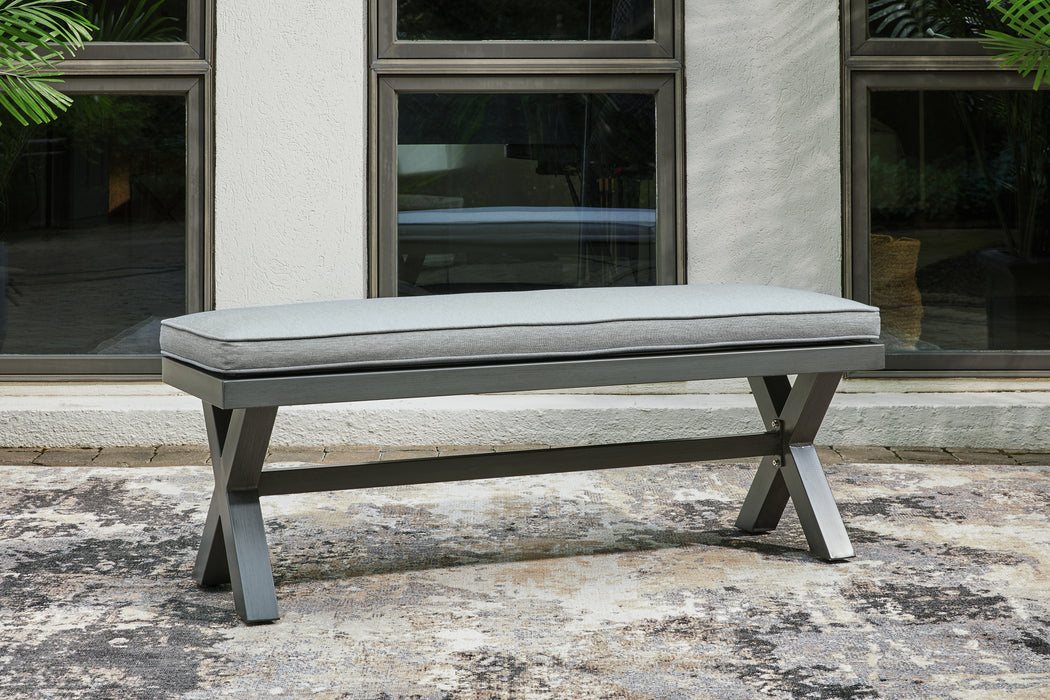 Elite Park Outdoor Bench with Cushion - P518-600 - In Stock Furniture