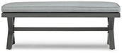 Elite Park Outdoor Bench with Cushion - P518-600 - In Stock Furniture