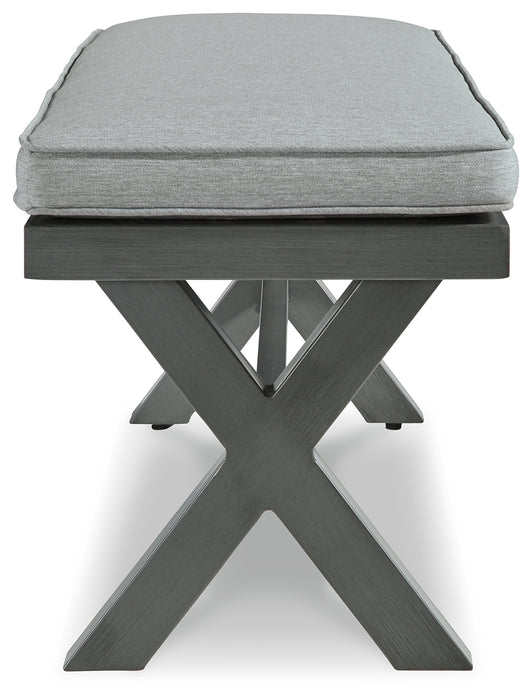 Elite Park Outdoor Bench with Cushion - P518-600 - In Stock Furniture