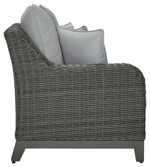 Elite Park Outdoor Sofa with Cushion - P518-838 - In Stock Furniture