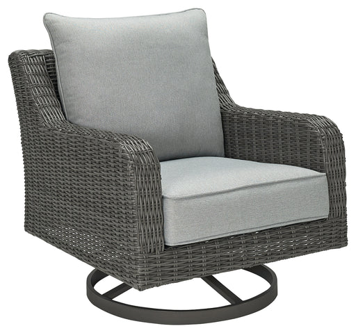 Elite Park Outdoor Swivel Lounge with Cushion - P518-821 - In Stock Furniture