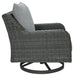 Elite Park Outdoor Swivel Lounge with Cushion - P518-821 - In Stock Furniture