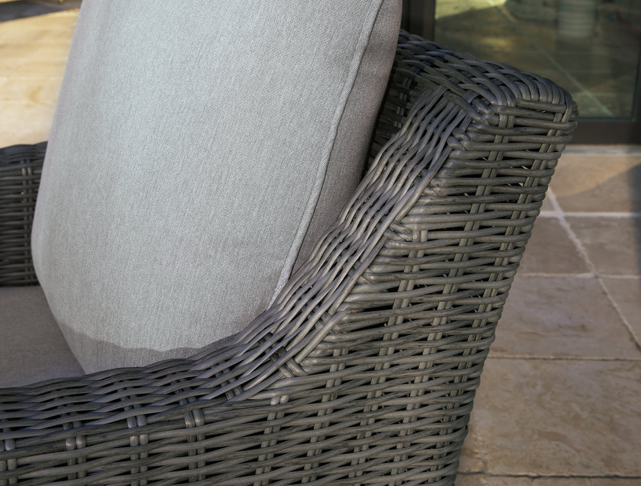 Elite Park Outdoor Swivel Lounge with Cushion - P518-821 - In Stock Furniture