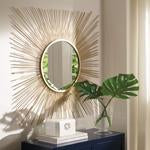 Elspeth Gold Finish Accent Mirror - A8010124 - Gate Furniture