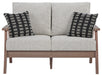 Emmeline Outdoor Loveseat with Cushion - P420-835 - In Stock Furniture