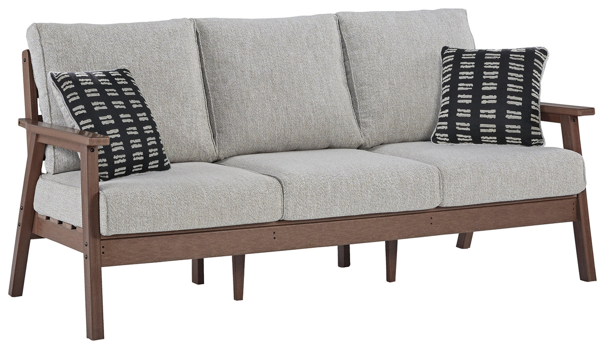 Emmeline Outdoor Sofa with Cushion - P420-838 - In Stock Furniture