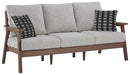 Emmeline Outdoor Sofa with Cushion - P420-838 - In Stock Furniture