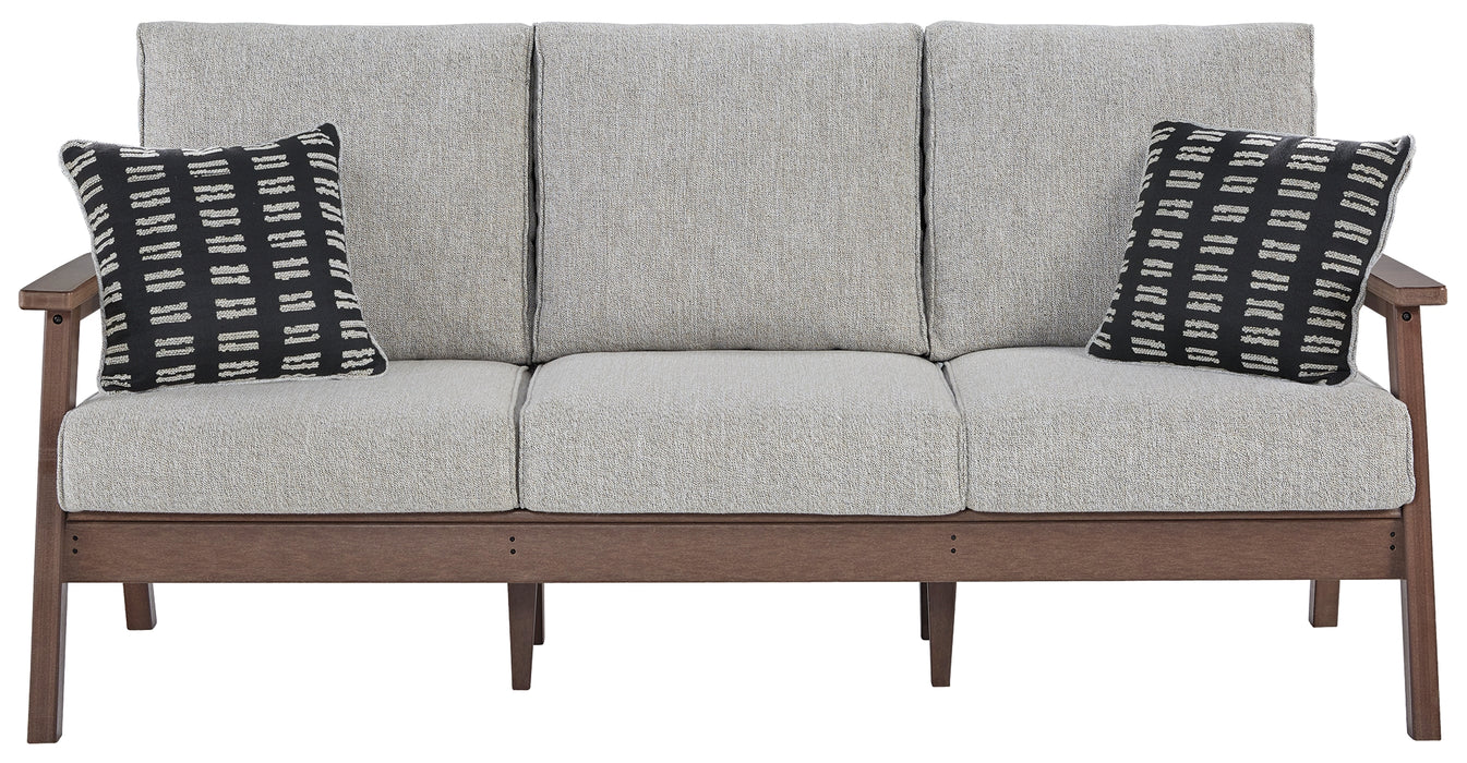 Emmeline Outdoor Sofa with Cushion - P420-838 - In Stock Furniture