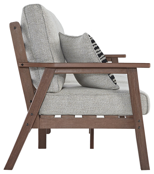 Emmeline Outdoor Sofa with Cushion - P420-838 - In Stock Furniture