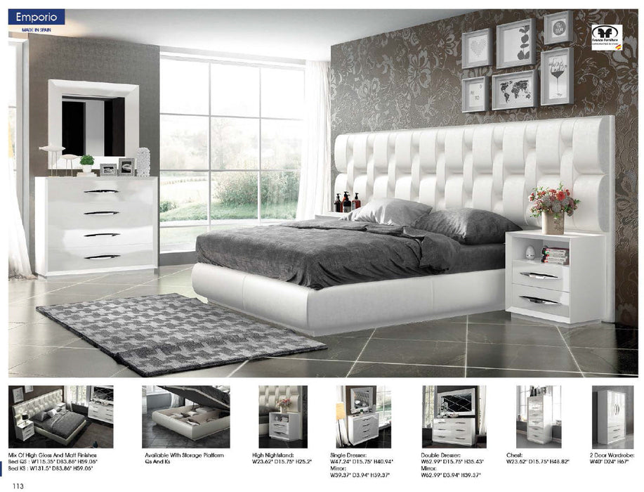 Emporio Bedroom Set - Gate Furniture