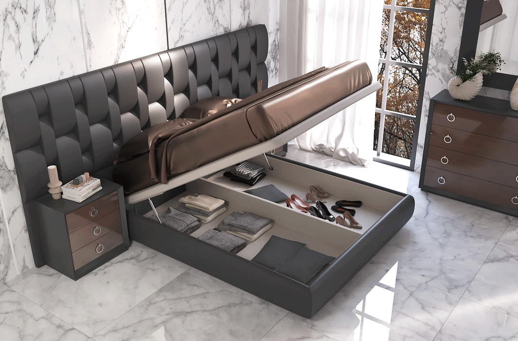 Emporio Black Bedroom Set - Gate Furniture