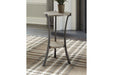 Enderton White Wash/Pewter Accent Table - A4000081 - Gate Furniture
