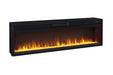 Entertainment Accessories Black Electric Fireplace Insert - W100-22 - Gate Furniture