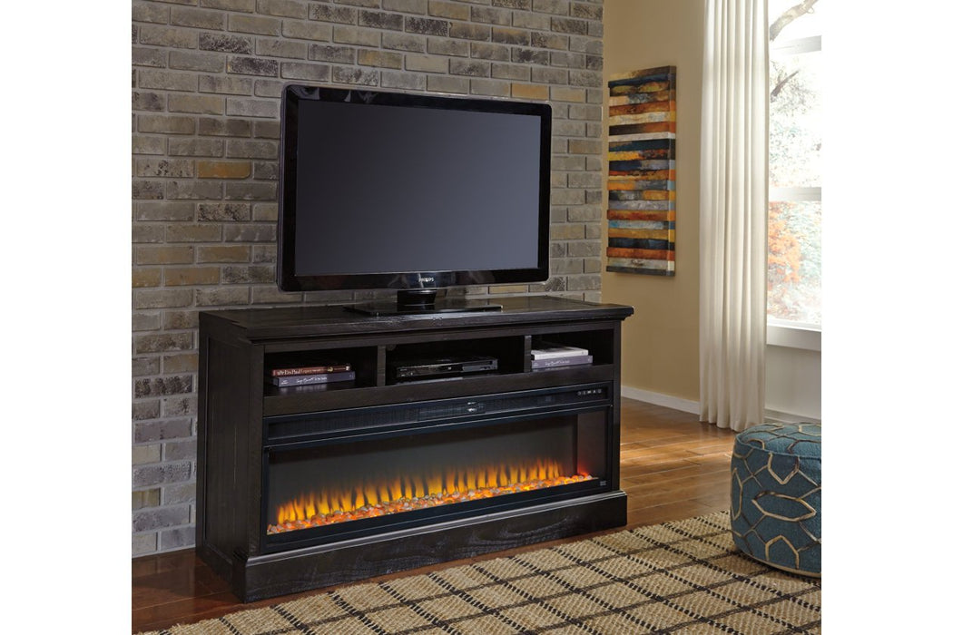 Entertainment Accessories Black Electric Fireplace Insert - W100-22 - Gate Furniture