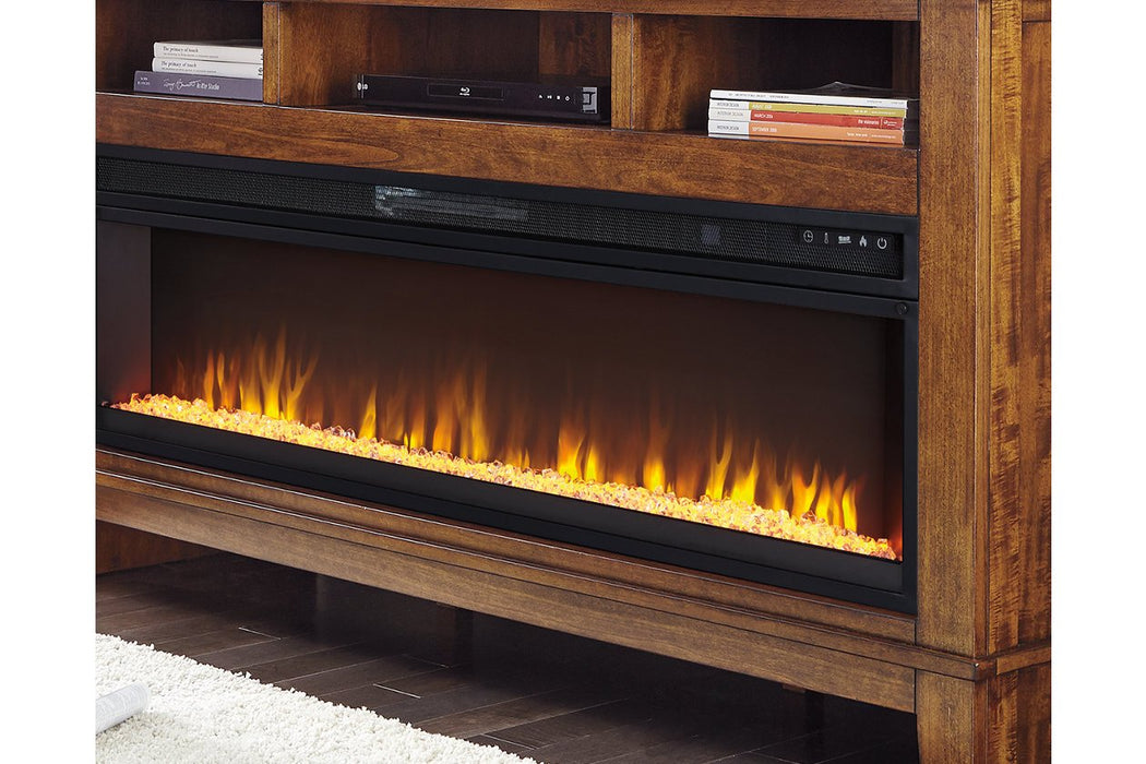 Entertainment Accessories Black Electric Fireplace Insert - W100-22 - Gate Furniture