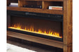 Entertainment Accessories Black Electric Fireplace Insert - W100-22 - Gate Furniture