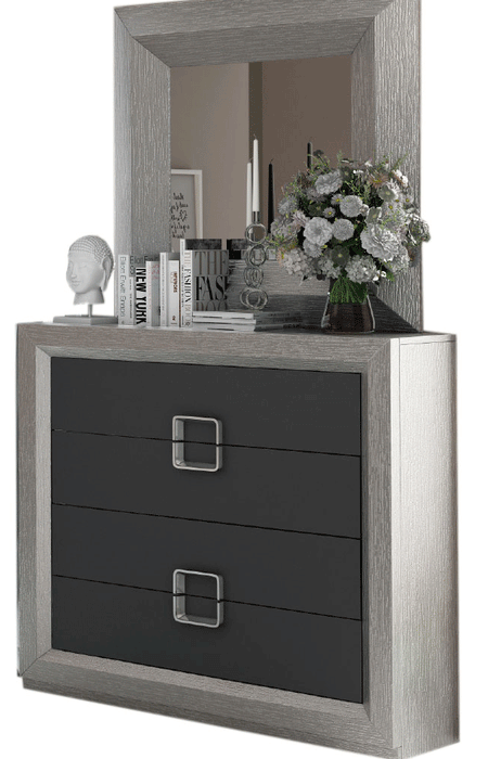Enzo Dressers/Chest/Mirror Set - In Stock Furniture