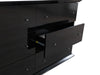 Erika Black 4 pc Queen Bedroom Set - Gate Furniture