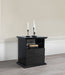 Erika Black 4 pc Queen Bedroom Set - Gate Furniture