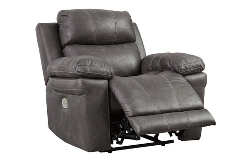 Erlangen Midnight Power Recliner - 3000413 - Gate Furniture
